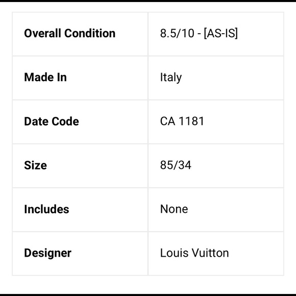✨ Louis Vuitton Gold Metal Belt ✨ - Picture 13 of 13